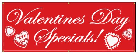 Valentines Day Specials banner image