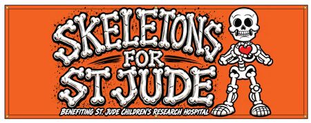 Skeletons for St Jude 3x8 Banner Image