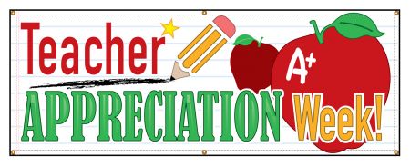 Teacher Appreciation banner image