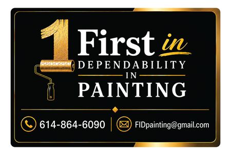 First in Dependability Painting 24x36 Sign Image