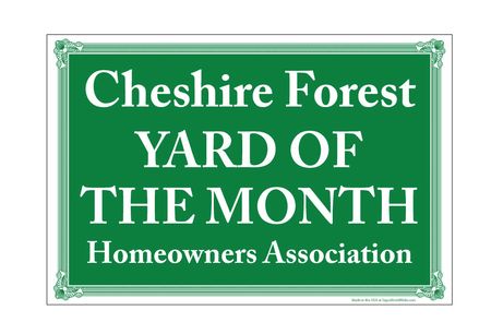 Cheshire Forest 12x18 sign image