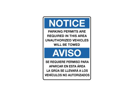 Notice Parking Permit image