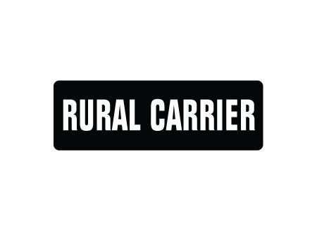 Rural Carrier magnetic sign image