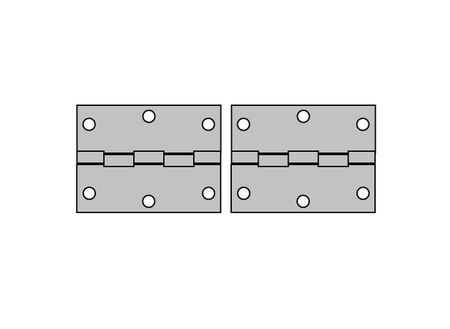Folding sign hinge image