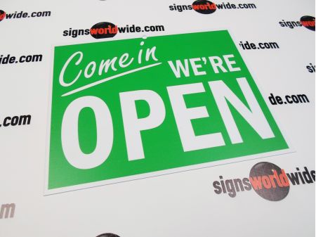 Open sign image