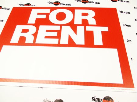 For Rent R&W Yard Sign Image 1
