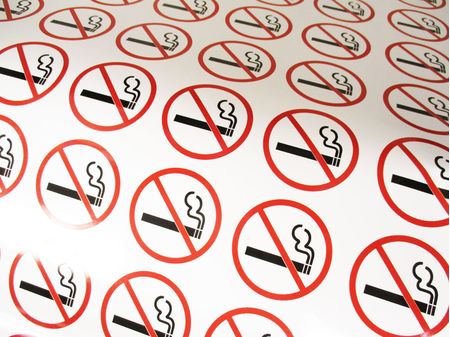 No Smoking Decals