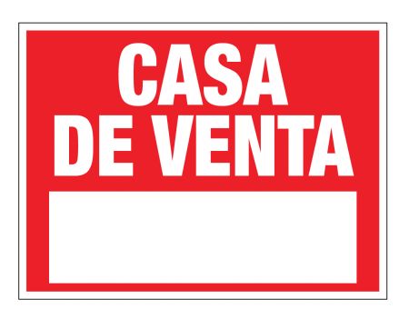 Casa De Venta sign image