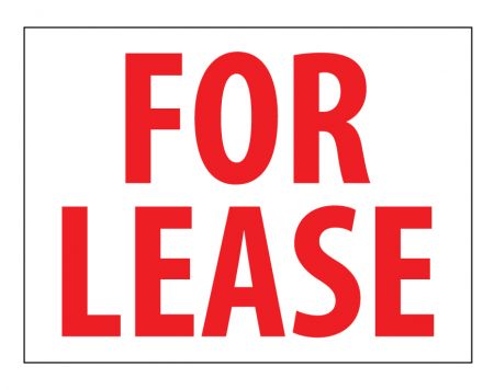 For Lease sign image