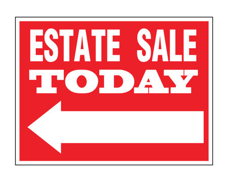 Estate Sale Directional sign image 2