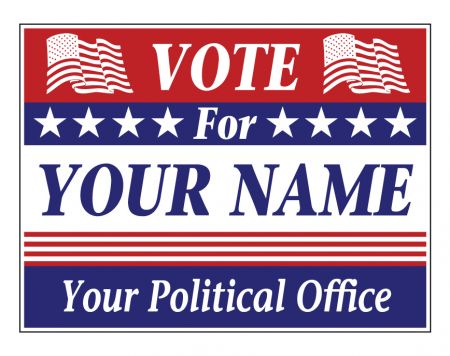 Vote For You sign image