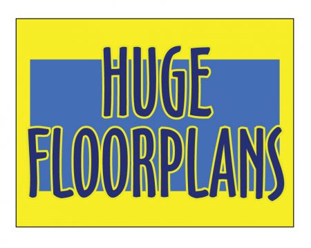 Huge Floorplans sign image