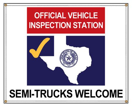 Texas State Inspection Semi-Trucks
48x60 Banner Image