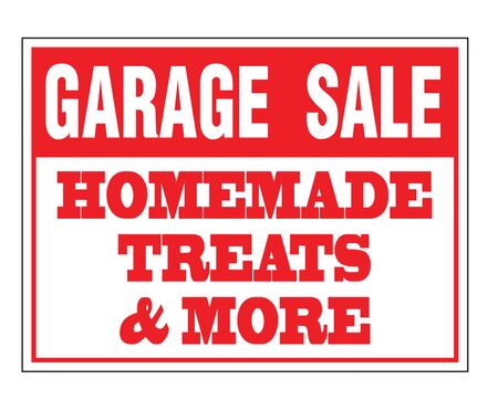 Garage Sale Homemade Treats Sign Image