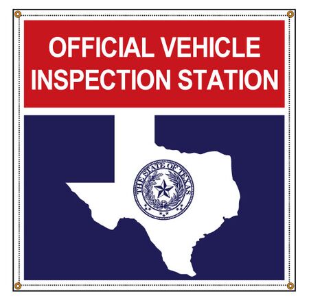 Texas State Inspection 48x48 Banner v3 Image