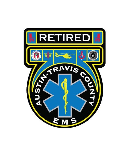 Retired Austin Travis County EMS decal image