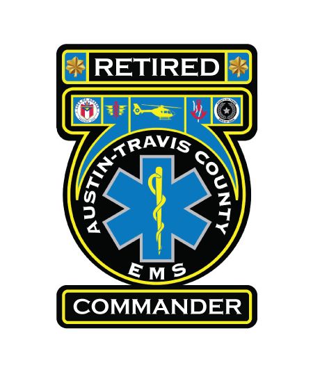 Retired Com Austin Travis County EMS decal image