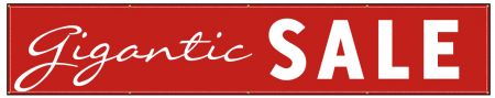 Gigantic Sale 3'x16' banner image