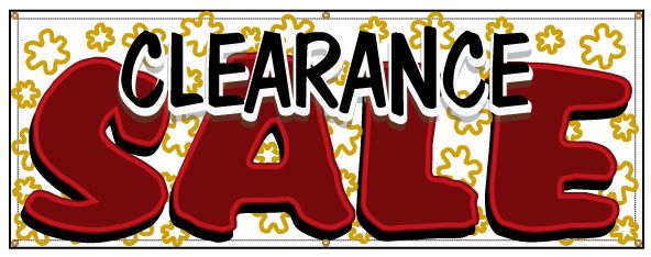 Banner Clearance Sale
