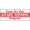 Award Winning Banner