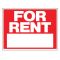 For Rent plastic sign image