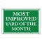 Most Improved sign image