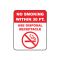 No Smoking sign image
