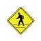 Pedestrian Crossing Diamond sign image