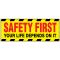 Safety First banner image