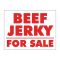 Beef Jerky For Sale sign image