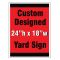Custom design yard sign 2 image