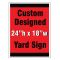 Custom design yard sign 2 image