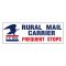 US Mail Caution Frequent Stops decal image