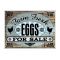 Farm Fresh EggsWood Grain sign image