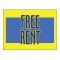 Free Rent sign image