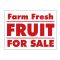 Farm Fresh Fruit sign image