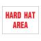 Hard Hat Area sign image