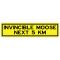 Invincible Moose 8x33 sign image