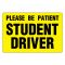 Please Be Patient Student Driver magnetic image