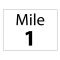 Mile 1 sign image
