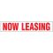 Now Leasing 3'x16' banner image