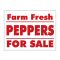 Farm Fresh Peppers sign image