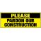 Please Pardon Our Construction banner image