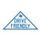 Drive Friendly decal sign image