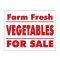 Farm Fresh Vegetables sign image