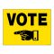 Vote Today left sign image