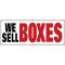 We Sell BOXES banner image