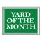 Yard of the Month Aluminum sign image