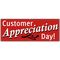 Customer appreciation day sign image