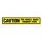 Caution Frequent Stops 6x36 Magnetic Image
